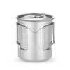 TOMSHOO 450 ml titanium tasse extérieure portable camping pique-nique tasse d