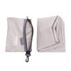TOMSHOO 75 * 210cm Outdoor Voyage randonnée Camping Polyester pongé sain Sac de couchage Liner avec Taie Portable léger Voyage d