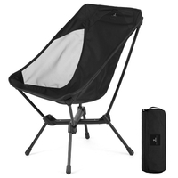 TOMSHOO Chaise de camping ultra-léger à hauteur réglable pour les barbecues Pique-niques Randonnée pédestre Pêche