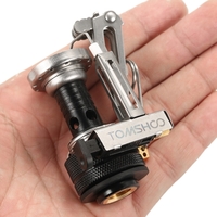 TOMSHOO Mini sac à dos Cuisinière Poêles Brûleurs Camping En Plein Air Cuisine Pliable Randonnée Approvisionnement Butane Propane Canister Compatible