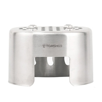 TOMSHOO support de tasse de cantine poêle à bois en acier inoxydable