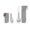 TOMSHOO Titanium pliant Spork Camping en plein air randonnée randonnée sac à dos Spork Ustensile Vaisselle