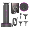 Tondeuse à cheveux électrique Tondeuse à cheveux sans fil Kit de coupe de cheveux avec 3 peignes de guidage Rechargeable par USB Kit de coiffure et de toilettage pour salon de coiffure Utilisation à domicile