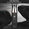 Tondeuse à cheveux pour hommes 5-en-1 ensemble tondeuse à cheveux électrique pour le corps barbe rasoir tondeuse de nez Kit de coupe de cheveux entièrement lavable USB Rechargeable