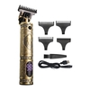 Tondeuse à cheveux pour hommes avec écran LCD Tondeuse de barbier sans fil Kit de coupe de cheveux Tondeuse à barbe Coupe de cheveux Ensemble de toilettage Tondeuse à lame en T Tondeuse à barbe électrique USB