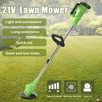 Tondeuse à gazon électrique portable Tondeuse à gazon sans fil Rechargeable Machine de coupe à la maison de jardin domestique