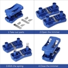 Tondeuse manuelle Tondeuses à bois Bordures de plaque Banderoleuse Acier B-lades Utilitaire Outils de travail du bois Convient pour les plastiques en bois PVC