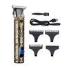 Tondeuses à cheveux pour hommes avec écran LCD Tondeuse de coiffeur sans fil Kit de coupe de cheveux Tondeuse à barbe Coupe de cheveux Ensemble de toilettage Tondeuse à lame en T Tondeuse à barbe électrique USB