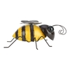 Tooarts abeille décoration murale fer dessin animé abeille décoration amusante artisanat ailes détachables jardin ou chambre d