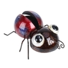 Tooarts Coccinelle Décoration Murale Fer Dessin Animé Coccinelle Fun Décoration Artisanat Jardin ou Chambre D