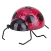 Tooarts Coccinelle Décoration Murale Fer Dessin Animé Coccinelle Fun Décoration Artisanat Jardin ou Chambre D