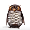 TOOARTS Owl en forme de pièce de métal Box Accueil Ameublement Articles Crafting