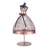 Tooarts vin bouchon de liège robe de soirée modèle décoration multifonctionnel fer conteneur art moderne ornement armoire ou bureau décor parfait cadeau rose