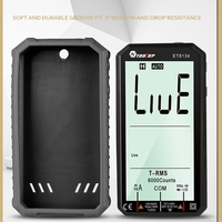 TOOLTIP ET8134 Multimètre multifonction portable à écran LCD de 4, 7 pouces