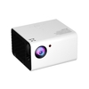 TOPRECIS T10 Projecteur domestique Full HD 1080P Projecteur TV Andriod Haut-parleur intégré Cinéma maison stéréo HiFi Compatible avec USB / HDMI / AV / AC / IR / Audio Projecteur vidéo de cinéma intelligent