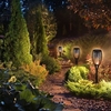 Torche Solaire Flamme Lumière Paysage Extérieur Jardin Réverbères Lampe Décorative Imperméable