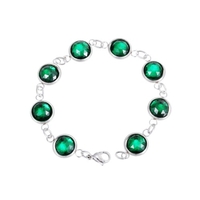 Torsion de chaîne Bracelet en cristal artificiel 316L titane acier femelles maniaques tendance bijoux décorations