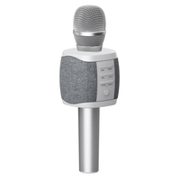 TOSING 027 Microphone karaoké sans fil haut-parleur Bluetooth 2 en 1 chant et enregistrement portable lecteur KTV portable pour téléphone tablette PC