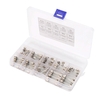 Total 100 Pcs Rapide-coup Fusibles En Verre Tube Assortis Kit 55 Pcs 5x20mm 45 Pcs 6 * 30mm Amp 0.2A 0.5A 1A 2A 3A 5A 10A 15A 20A 30A