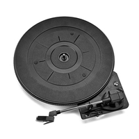 Tourne-disque Platine Vinyle Vintage Vinyl 28cm 3 Vitesses (33/45/78 RMP) avec Accessoires Phonograph Stylus