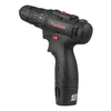 Tournevis sans fil 12V Yuclam Tournevis électrique Perceuse rechargeable à deux vitesses avec lumière LED 25 + 1 couple Mandrin de 3/8 pouces 50Nm Pilote de puissance pour l