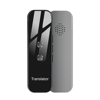 Traducteur de langue intelligent coque en verre trempé BT 4.2 70+ langues Ultra longue veille chat et rencontres et traduction de texte