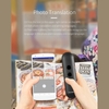 Traducteur de langue Texte / Photo / Traduction vocale / Traduction en temps réel / 42 + langues / Traducteur BT avec APP pour iOS et Android Noir