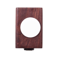 Transducteur de ramassage de guitare en bois autoadhésif Adeline AD-85 avec contrôle du volume pour guitare folk classique acoustique ukulélé violon cajon