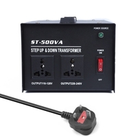 Transformateur de puissance élévateur efficace intelligent 500W