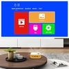 TransJee A10 Mini projecteur LCD LED 1080P Home Cinéma avec HD IN AV USB TF fente pour carte 3.5mm Sortie Audio Télécommande