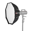 TRIOPO 65cm pliable Octagon 8-Soft Softbox avec sac de transport de tissu doux Bowens Mount pour Studio Strobe Flash Light
