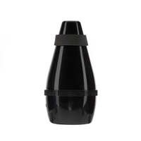 Trompette Muet Silencieux Plastique Pratique Léger Noir