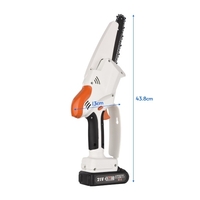 Tronçonneuse sans fil 6 pouces pour le jardinage élagage coupe portable pour hommes femmes