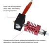Tronxy 3D Upgrade Parts Assemblé MK10 Extrudeuse Hotend Kit avec Bloc Chauffant en Aluminium 0.4mm Buse 100K Ohm Thermistance Tube PTFE 24V 50W Compatible avec X5SA / X5SAPRO / XY-2PRO Imprimante 3D