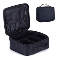 Trousse de maquillage de voyage Organisateur de cosmétiques à 2 couches
