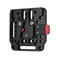 Trousse de montage V-Lock Plaque de fixation rapide V-Dock mâle Plaque de fixation rapide V-Lock pour batterie V-Mount