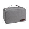Trousse de toilette suspendue pour femmes et hommes Trousse de toilette de voyage Grande capacité Poche en maille Sac à main cosmétique Sac de rangement multifonction en tissu Oxford Tenant des articles de toilette Outils de maquillage