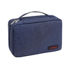 Trousse de toilette suspendue pour femmes et hommes Trousse de toilette de voyage Grande capacité Poche en maille Sac à main cosmétique Sac de rangement multifonction en tissu Oxford Tenant des articles de toilette Outils de maquillage