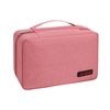 Trousse de toilette suspendue pour femmes et hommes Trousse de toilette de voyage Grande capacité Poche en maille Sac à main cosmétique Sac de rangement multifonction en tissu Oxford Tenant des articles de toilette Outils de maquillage