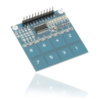 TTP226 8-Chemin Manche Commutateur Tactile Capacitif Capteur Tactile Numérique Module PCB Bord
