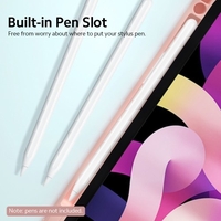 Étui-clavier BT détachable + Dissipation de chaleur avec fente pour stylo de souris Compatible avec iPad Air4 10.9 (2020)/Pro11 (2018/2020/2021),  vert foncé