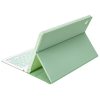 Étui de protection portable détachable pour tablette avec emplacement pour stylet clavier BT compatible avec Samsung Tab A7 10.4 2020/T500/T505/T507 Vert