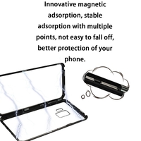 Étui de protection pour smartphone en verre trempé avec protection contre l