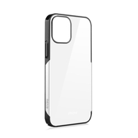 Étui de protection pour téléphone VPG Coque PC ultra-fine électrolytique Antichoc/Résistant aux rayures/Résistant à la sueur/Anti-chute Support de pare-chocs transparent Charge sans fil Compatible avec le téléphone iOS 12 Mini 5, 4 pouces