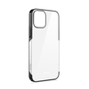 Étui de protection pour téléphone VPG Coque PC ultra-fine électrolytique Antichoc/Résistant aux rayures/Résistant à la sueur/Anti-chute Support de pare-chocs transparent Charge sans fil Compatible avec le téléphone iOS 12 Mini 5, 4 pouces