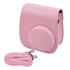 Étui pour appareil photo instantané portable en cuir PU avec bandoulière compatible avec Fujifilm Fuji Instax Mini 11