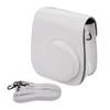 Étui pour appareil photo instantané portable en cuir PU avec bandoulière compatible avec Fujifilm Fuji Instax Mini 11