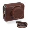 Étui pour appareil photo Portable sac de transport pour appareil photo en cuir synthétique avec remplacement de bandoulière pour appareil photo Sony ZV1 ZV-1