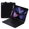 Étui pour clavier amovible rotatif à 360 ° avec effet de rétroéclairage coloré compatible avec iPad Pro 11 (2018/2020/2021)/ipad Air4 10.9 (2020)/iPad Air5 (2022)
