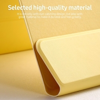 Étui pour clavier BT détachable avec fente pour stylet de chargement pour pavé tactile Compatible avec iPad Pro11 2018/2020 / iPad air4 2020 jaune